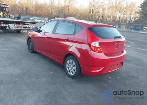 2017 Hyundai Accent Se from USA, damaged, VIN KMHCT5AEXHU312094